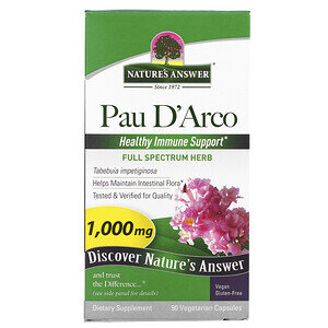 Nature's Answer Pau D'Arco 1000 мг 90 капс