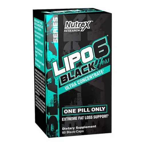 Nutrex Lipo 6 Black Hers Ultra 60 caps
