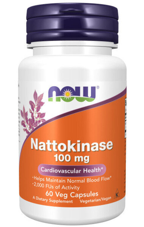 NOW Nattokinase 100 mg 60 caps