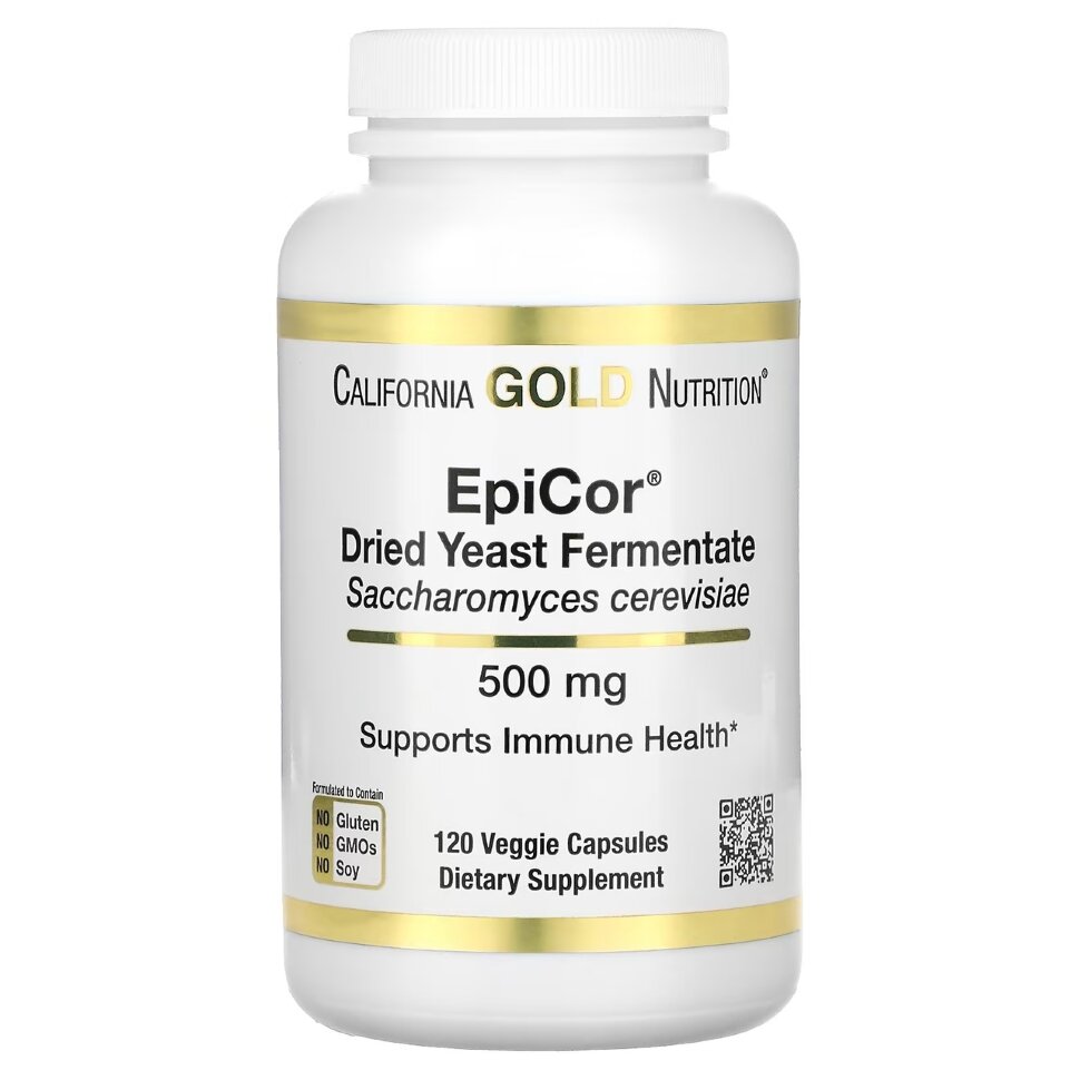 California GOLD Nutrition Epicor 500 mg 120 caps