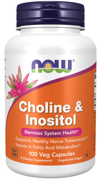 NOW Choline & Inositol 100 caps