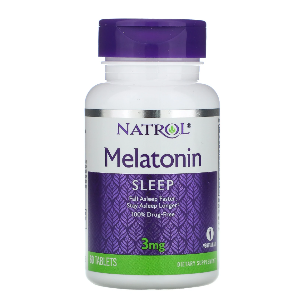 Natrol Melatonin 3 mg 60 tab