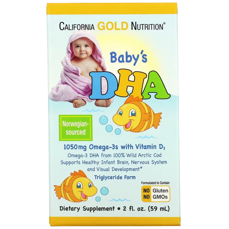 California GOLD Nutrition Baby's DHA 59 ml
