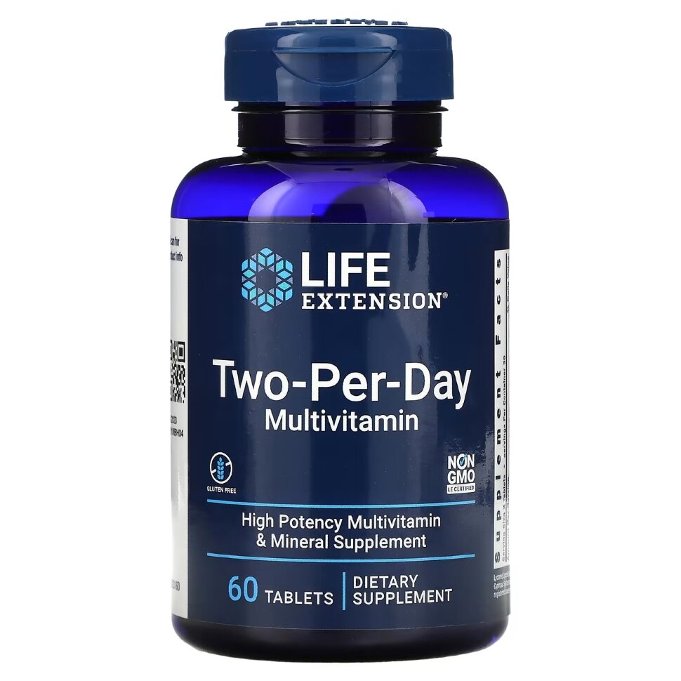 Life Extension Two-Per-Day 60 tablets