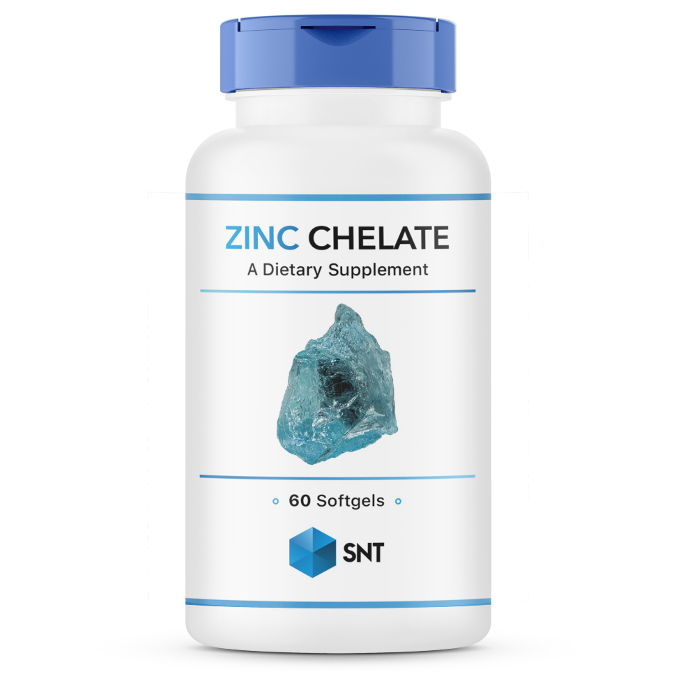 SNT Zinc Chelate 25 mg 90 softgels