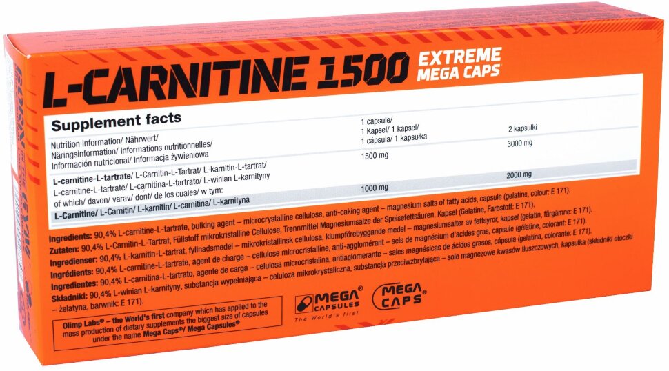 Olimp L-Carnitine 1500 120 capsules
