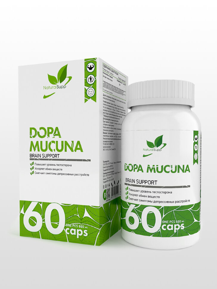 NaturalSupp Dopa Mucuna 60 капс