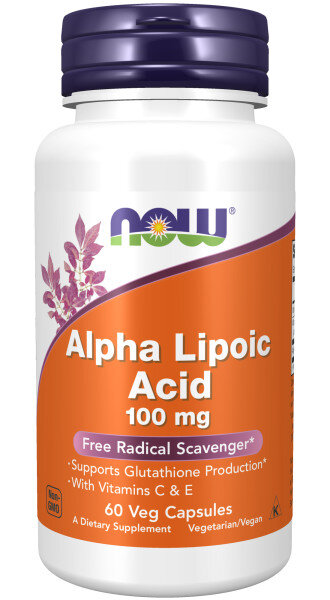 NOW Alpha Lipoic Acid 100 mg 60 caps