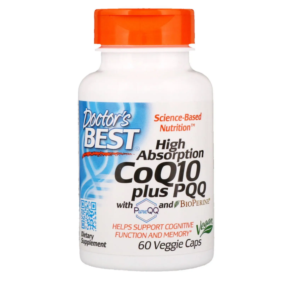 Doctor's Best CoQ10 plus PQQ 20 mg 60 caps